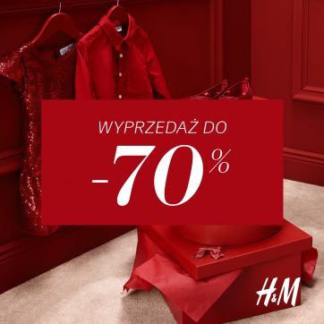 Do -70% w H&M