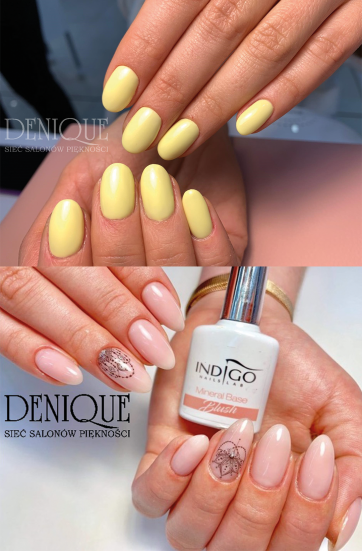 Nowość w Salonie Denique: Stylizacja paznokci z wykorzystaniem Mineral Base Indigo