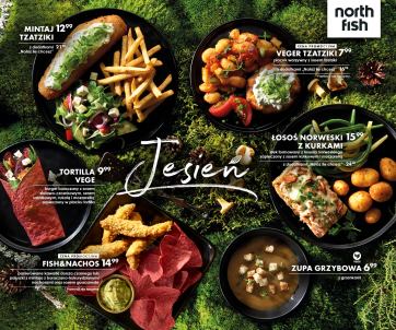 Oferta “Jesień” w restauracjach North Fish