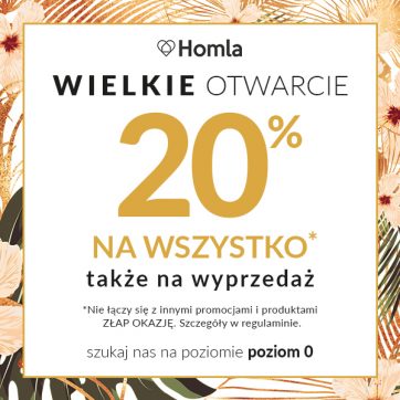 Wielkie otwarcie sklepu Homla