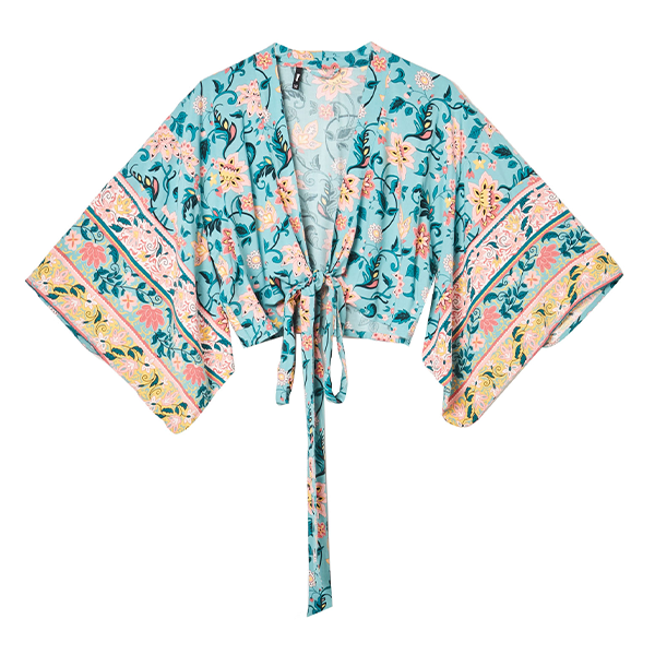 kimono, outfit na lato