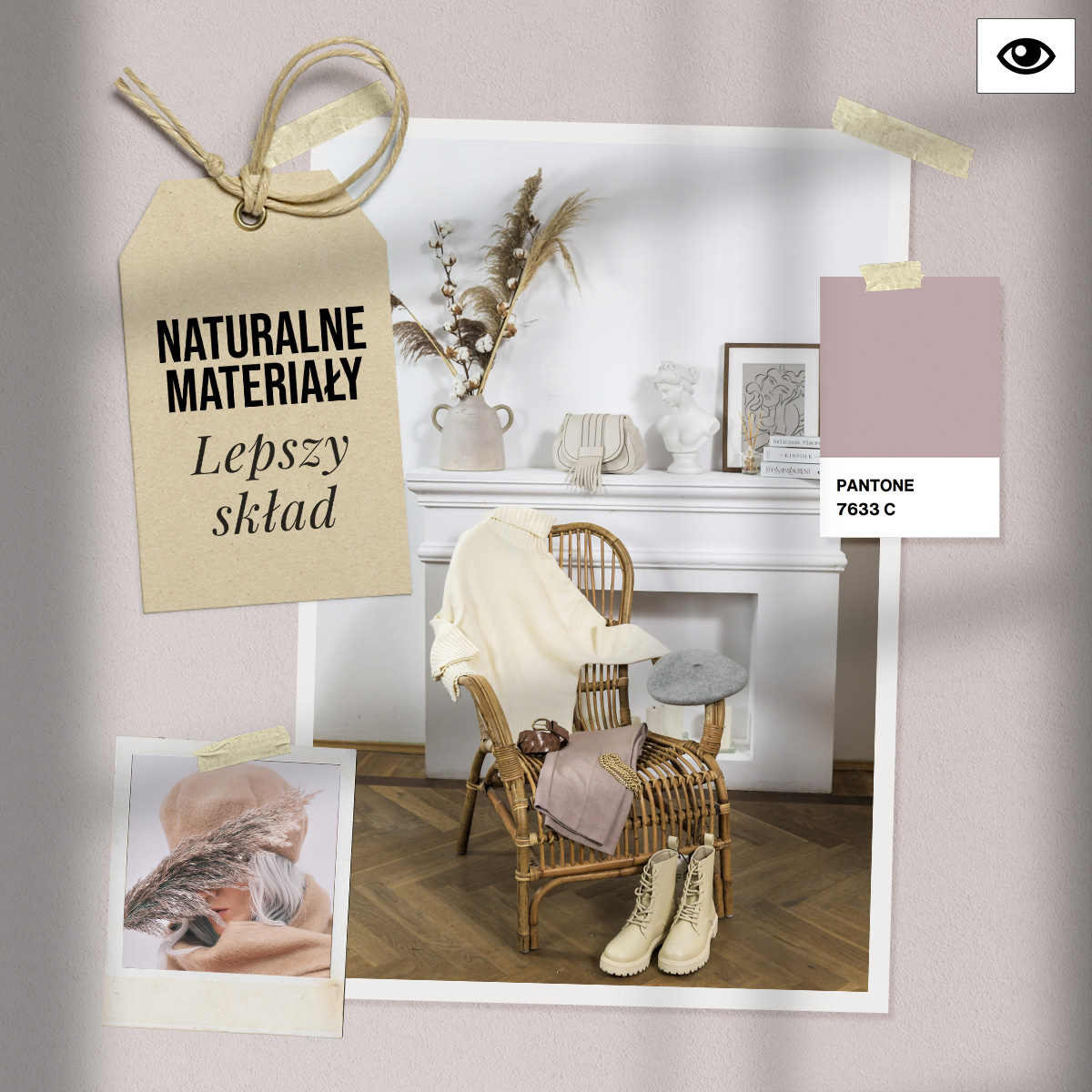 Naturalne materiały dla Pań