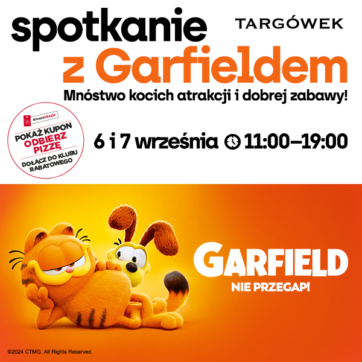Spotkanie z Garfieldem w CH Targówek