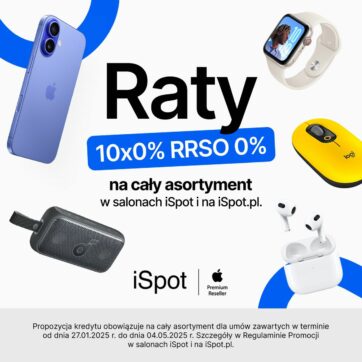 10×0% RRSO 0% na cały asortyment w iSpot