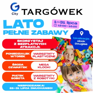 Lato pełne zabawy w G City Targówek
