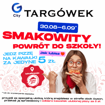 Smakowity powrót do szkoły. Odbierz kawałek pizzy za 5zł