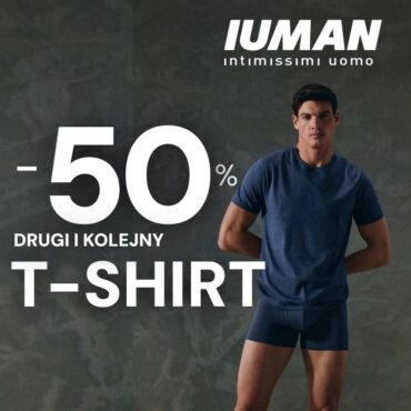 -50% na drugi i kolejny T-Shirt