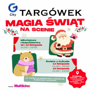 Magia świąt na scenie w G City Targówek!
