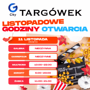 Godziny otwarcia 11.11