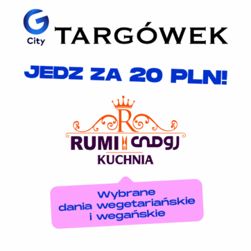 Spróbuj specjalnego menu za 20 zł od Rumi!