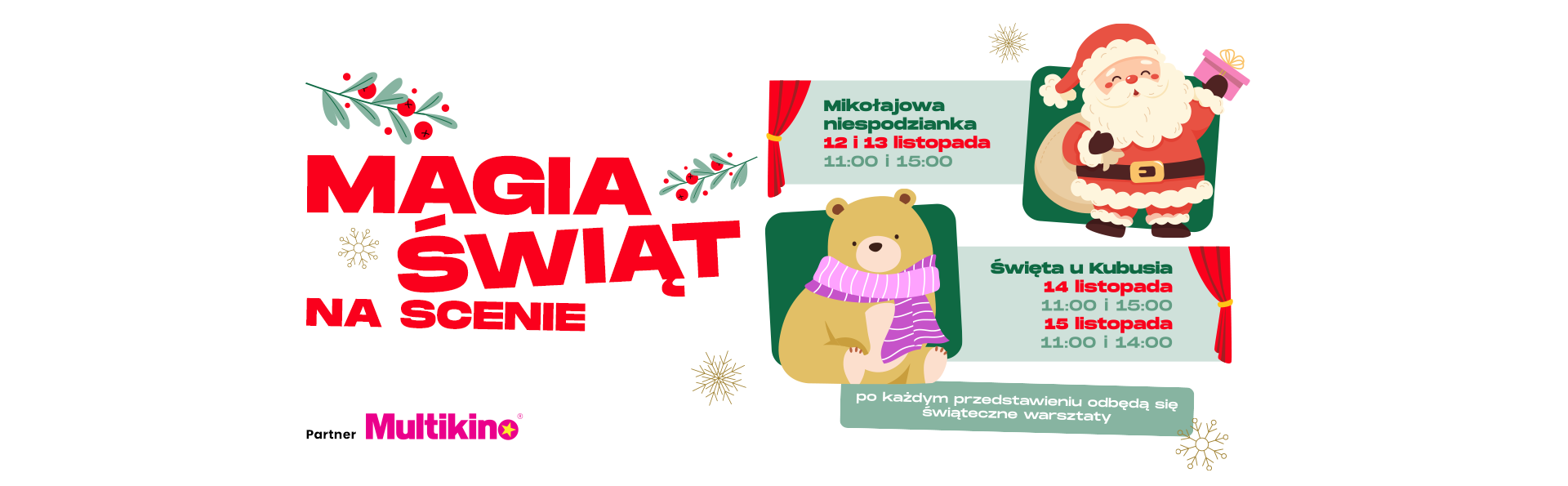 Magia świąt na scenie w G City Targówek!