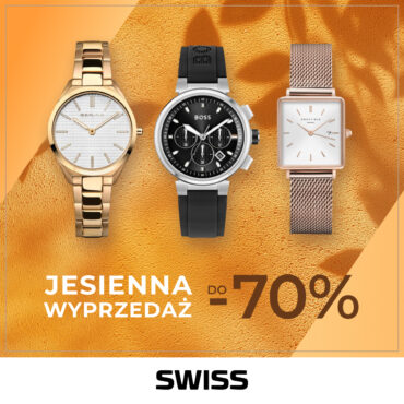 Jesienna Wyprzedaż już trwa – Zegarki do -70%