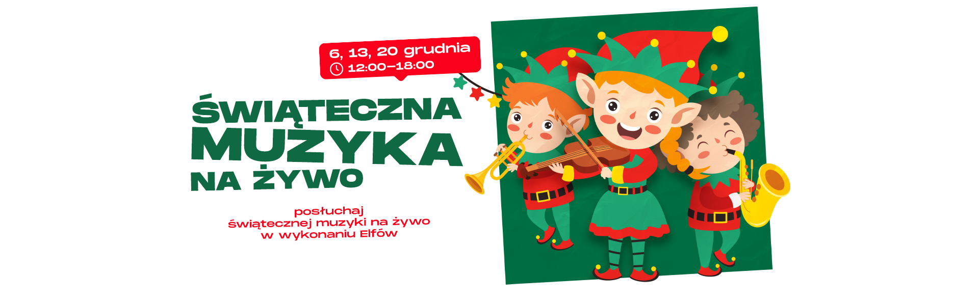 Świąteczna muzyka na żywo