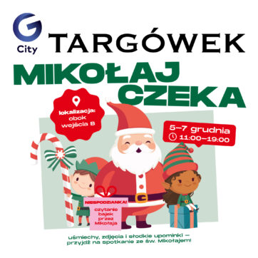 Spotkanie ze świętym Mikołajem w G City Targówek