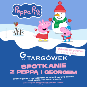 Spotkanie z Peppą i Georgem w G City Targówek