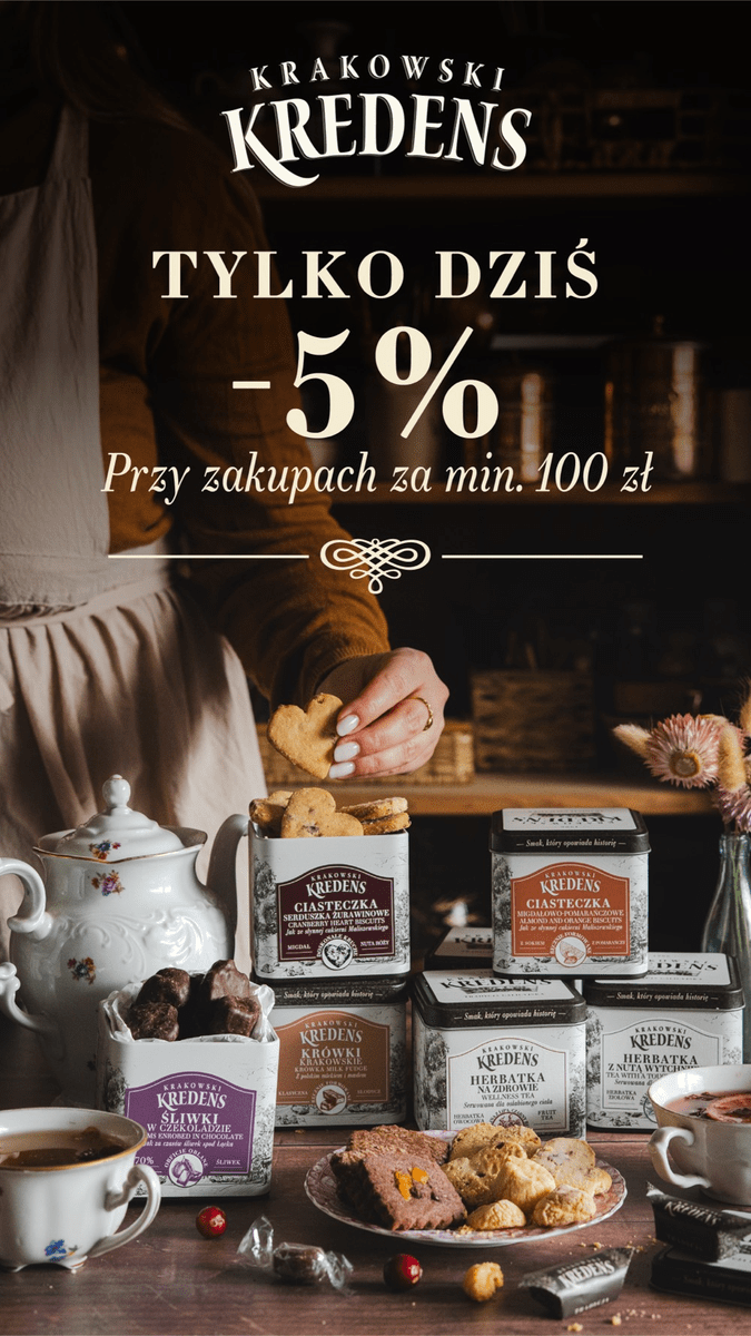 Kupuj taniej! Odbierz -5% do zakupów