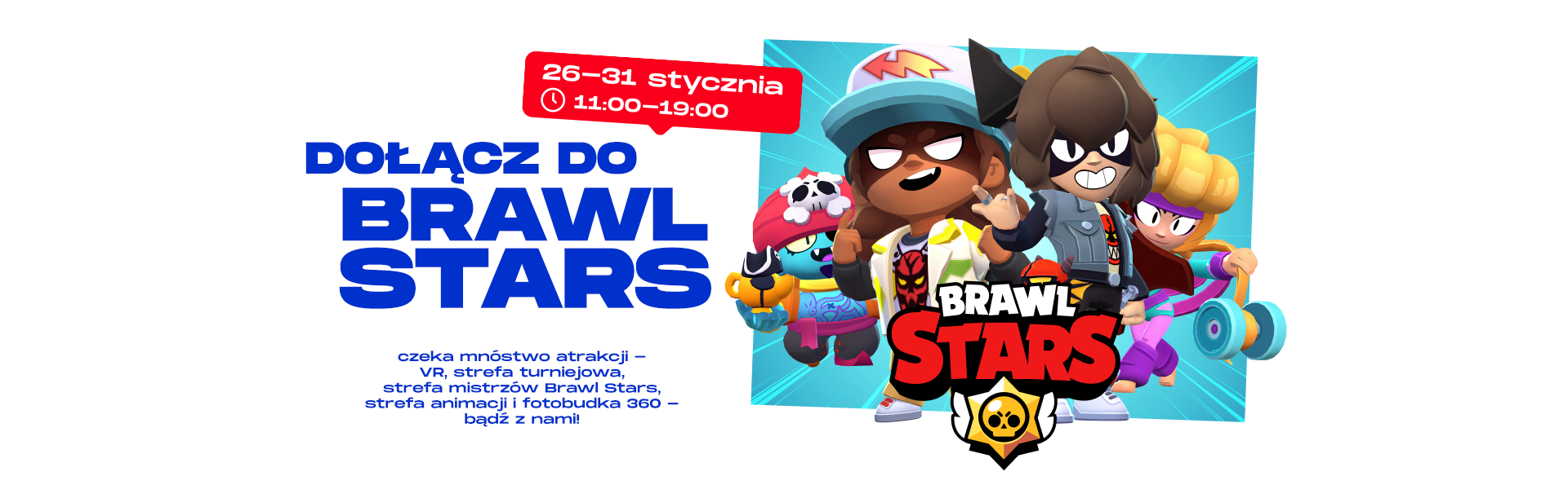 Dołącz do Brawl Stars w G City Targówek