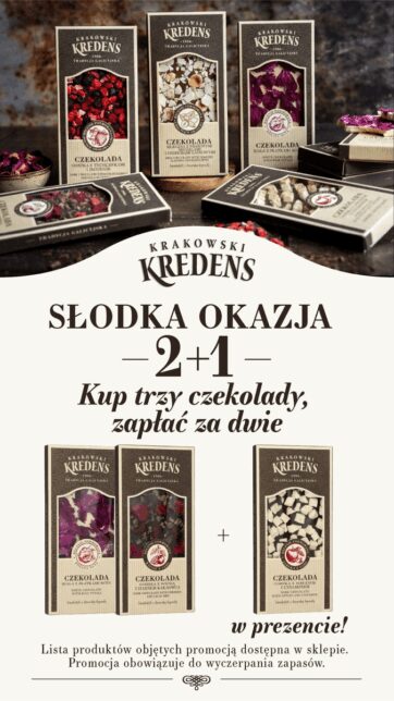 Słodka okazja na czekolady w Krakowskim Kredensie!