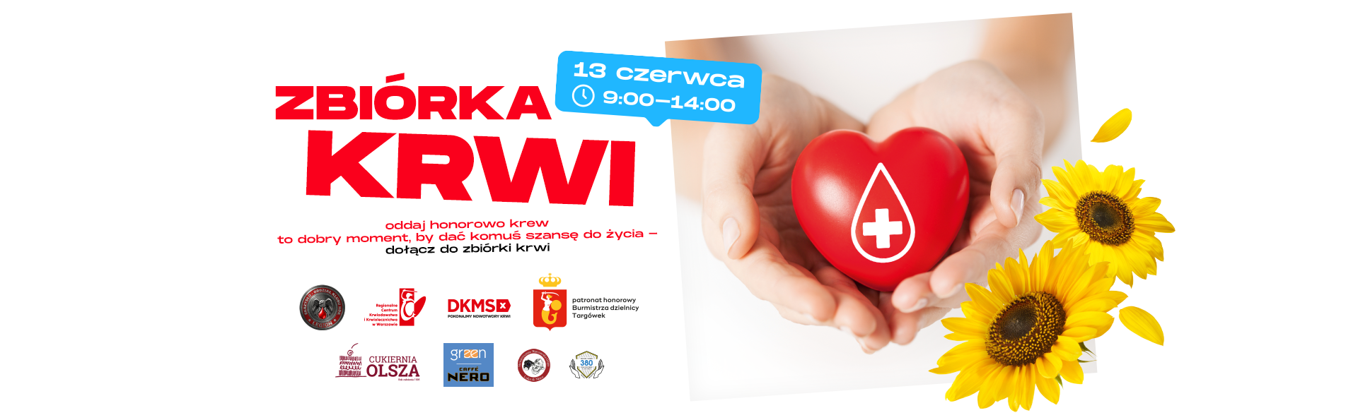 Zbiórka krwi w G City Targówek już 13 czerwca