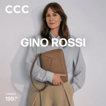 Gino Rossi w nowej odsłonie. Maja Ostaszewska twarzą kampanii CCC!