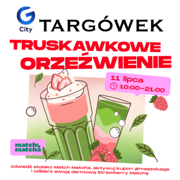 Truskawkowe orzeźwienie w G City Targówek