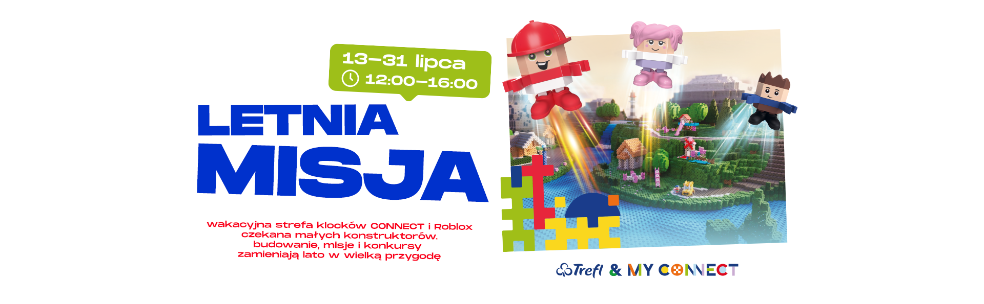 Festiwal Klocków CONNECT i ROBLOX w G City Targówek