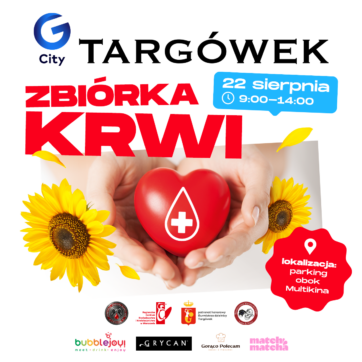 Zbiórka krwi w G City Targówek już 22 sierpnia