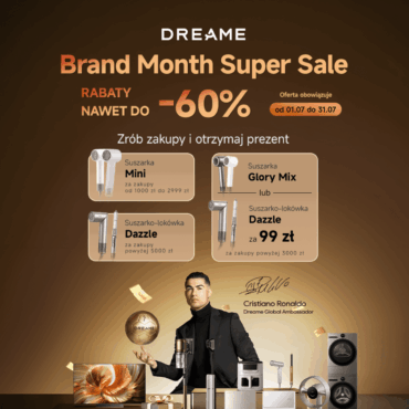 Dreame Brand Month: Rabaty do -60% + suszarka w prezencie!