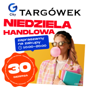 Niedziela handlowa – 30 sierpnia