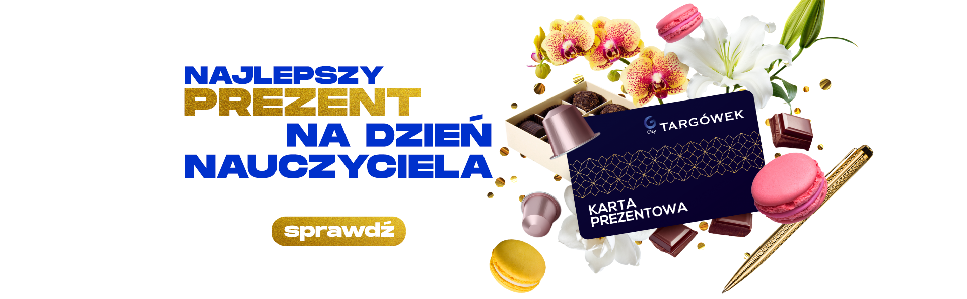 Karta prezentowa G City Targówek – idealny prezent na Dzień Nauczyciela! ð