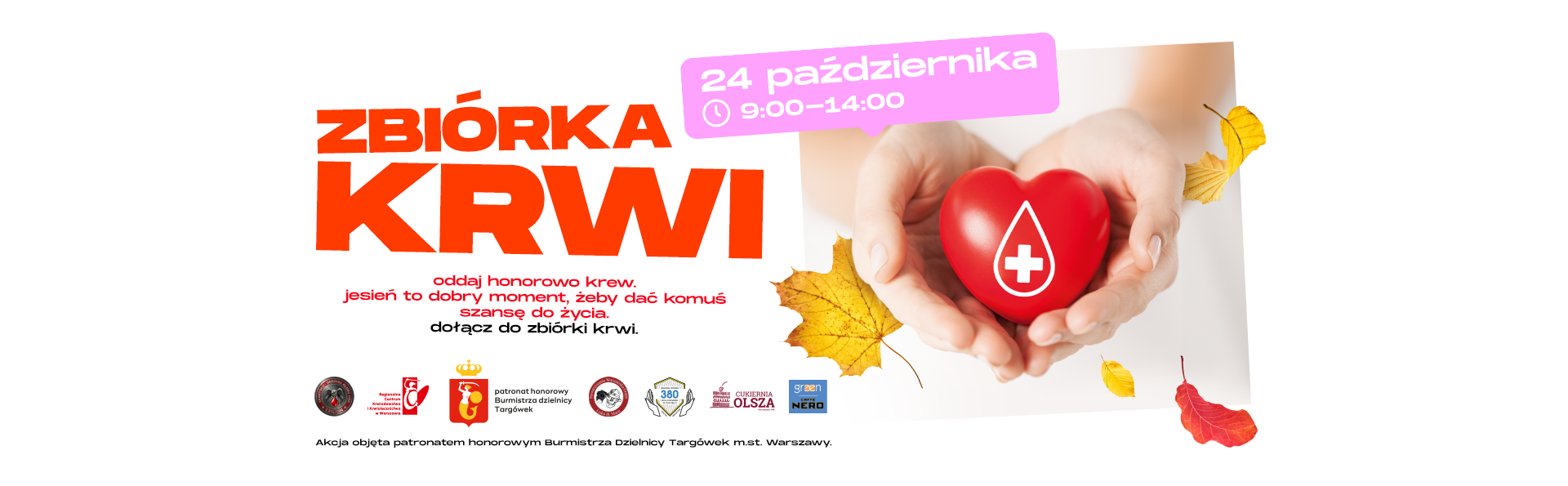 Zbiórka krwi w G City Targówek już 24 października!